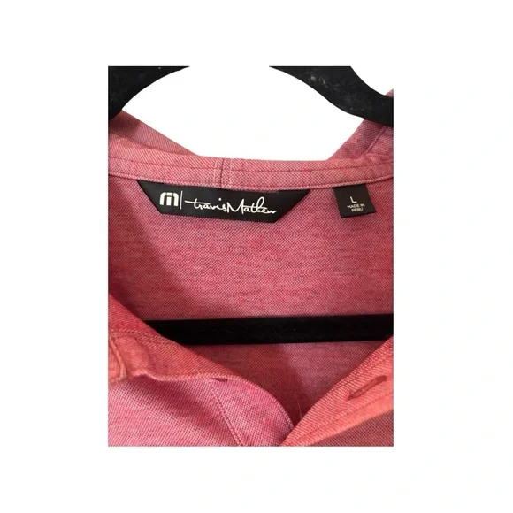 NWOT Travis Mathew Cotton Polo Shirt - Picture 3 of 3